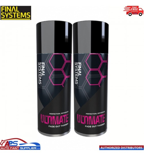 2 x FINAL SYSTEMS ULTIMATE FADE OUT THINNER - 400ml